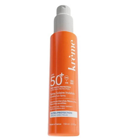Krème – Spray Solaire Invisible SPF 50+, 150 ml