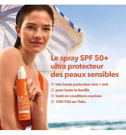 Krème – Spray Solaire Invisible SPF 50+, 150 ml
