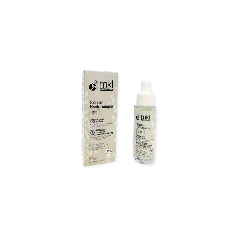 MKL – Sérum Hyaluronique [3%] Hydratant & Anti-Âge – 30 ml