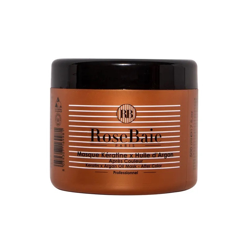 ROSEBAIE Masque Argan Nutrition & Éclat – 500 ml