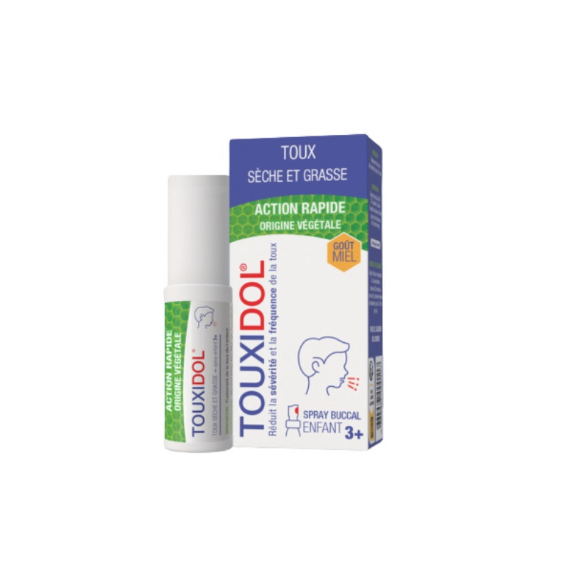 TOUXIDOL SPRAY BUCCAL GOÛT MIEL ENFANT 15 ML
