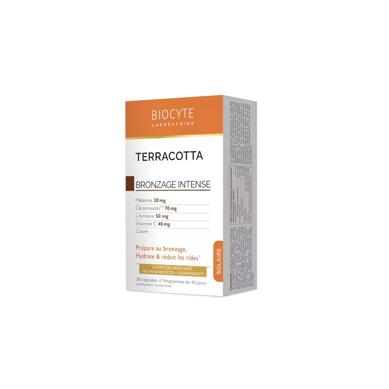 BIOCYTE Terracotta Bronzage Intense 30 Capsules