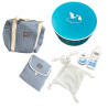 CATTIER Bébé Coffret bleu Naissance + Sac et Doudou Offert