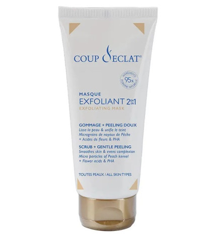 Coup D’Eclat – Masque exfoliant 2 en 1, 75ml