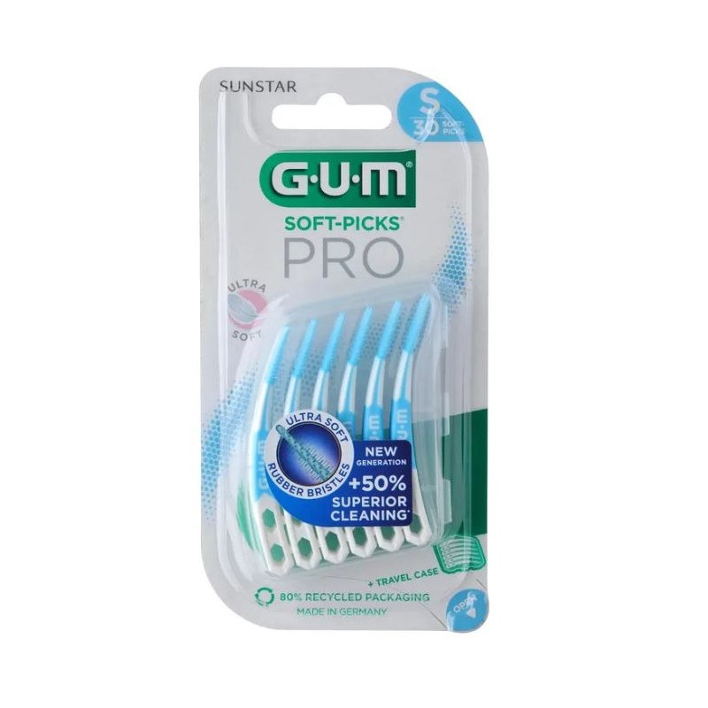GUM Soft Picks Brossettes Interdentaires Small x30