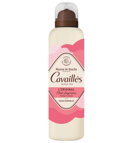 Cavaillès – mousse de douche, peaux sensibles, 200 ml