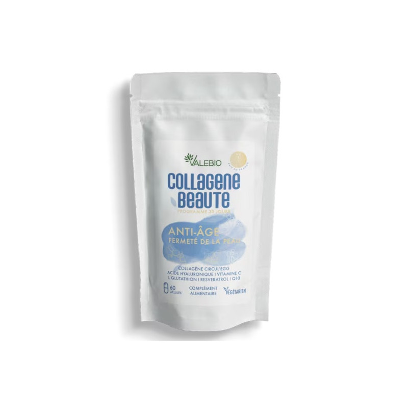 VALEBIO Collagène végétarien Beauté, 60 gélules