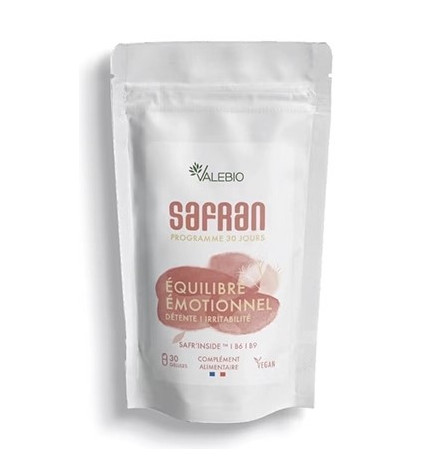 Valebio – Safran Bio, 30 Gélules