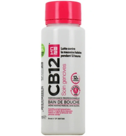 CB12 – bain de bouche soin gencives, 500 ml