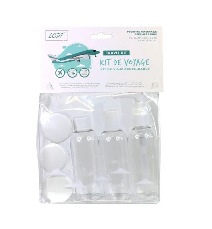 Le Comptoir des Tendances –  Kit voyage flacons