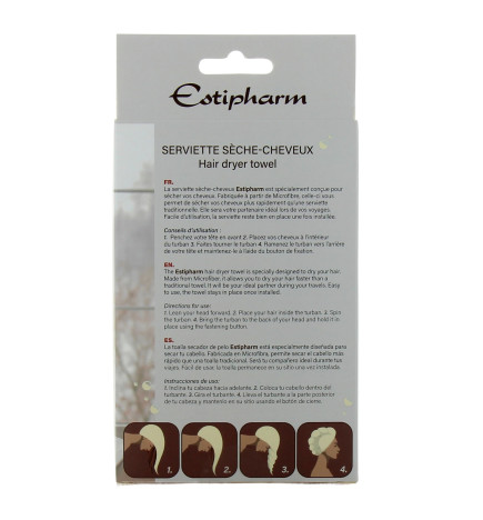 Le Comptoir des Tendances –  Serviette SècheCheveux Microfibre