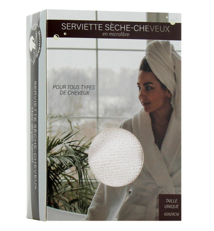 Le Comptoir des Tendances –  Serviette SècheCheveux Microfibre
