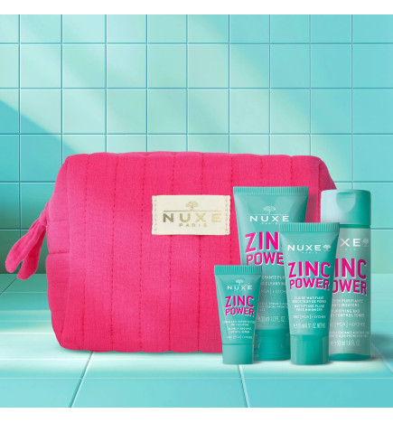 Nuxe –  Trousse Ma Routine AntiBoutons  ZINC POWER  4 produits