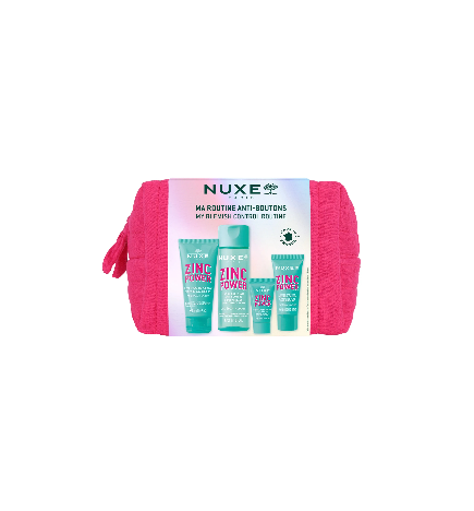 Nuxe –  Trousse Ma Routine AntiBoutons  ZINC POWER  4 produits