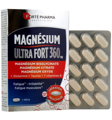 Forté Pharma – Magnésium Ultra Fort 360 mg, 30 comprimés