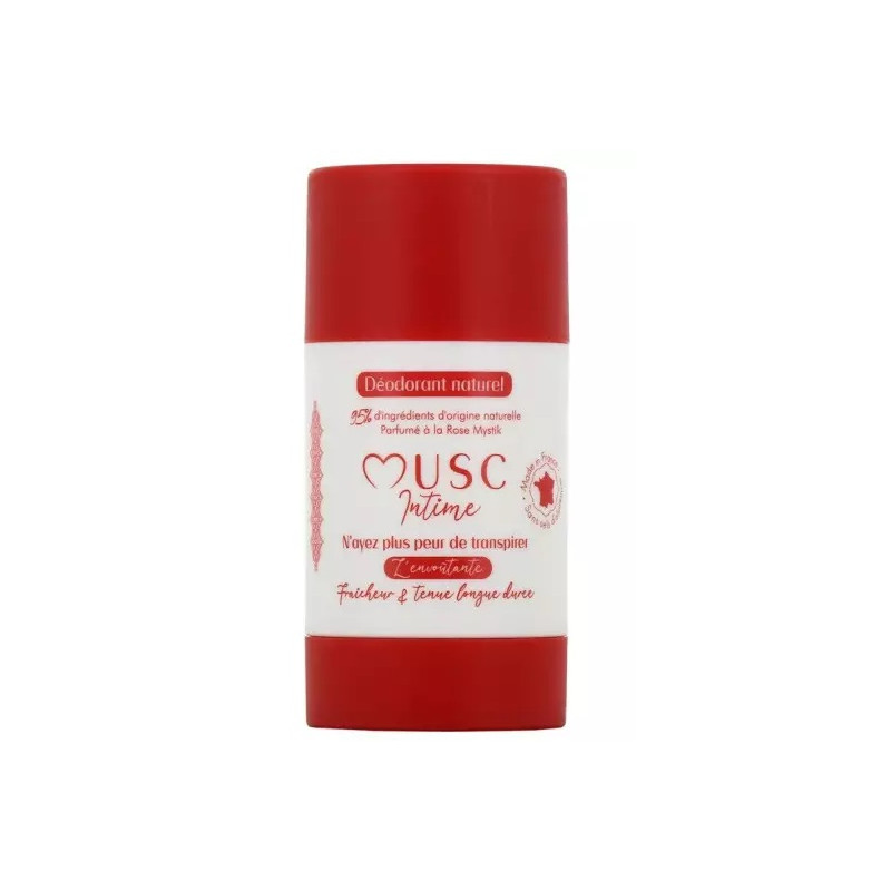 MUSC INTIME Déodorant naturel Rose Mystik - 50g