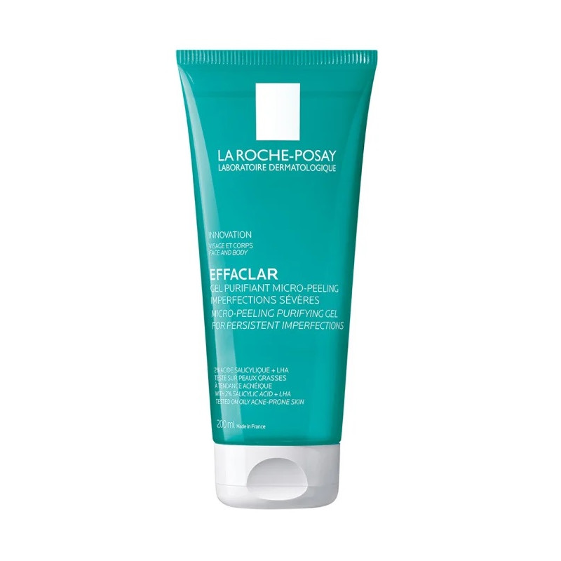LA ROCHE-POSAY Effaclar gel purifiant micro-peeling, 200ml