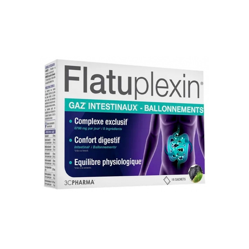 3C PHARMA Flatuplexin 16 Sachets