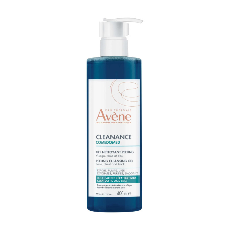AVENE - Gel Nettoyant Peeling Peaux à Tendance Acnéique, 400ml