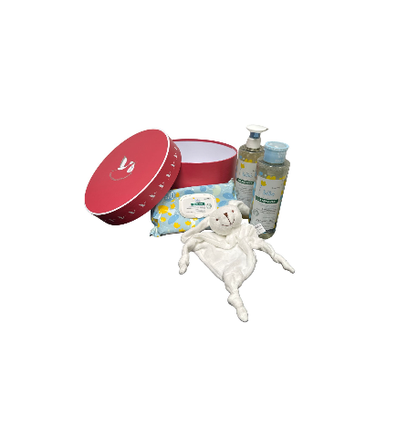 Klorane – bébé coffret rose, 3 produits & 1 doudou