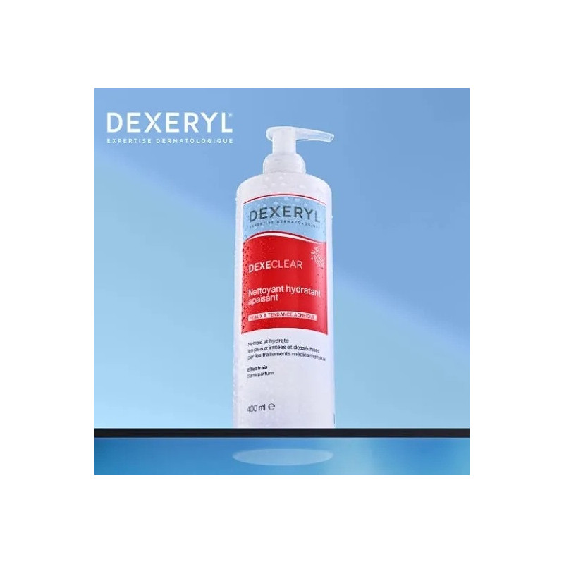 Dexeryl – Dexeclear nettoyant hydratant apaisant, 400 ml