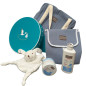 Cattier – Bébé, coffret naissance bleu + sac et doudou offert Cattier – Bébé, coffret naissance bleu + sac et doudou offert