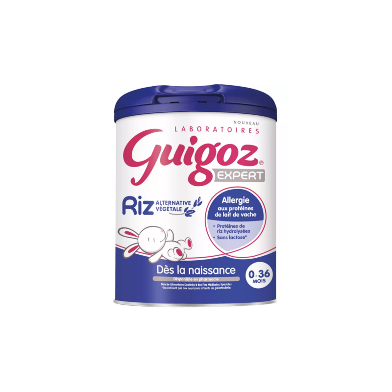 GUIGOZ Expert Riz 0-36 mois 800 g