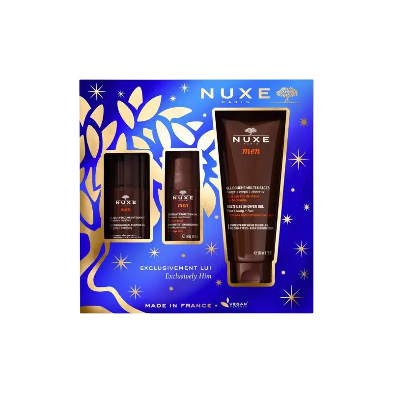 NUXE - Men Coffret Exclusivement lui - 3 soins