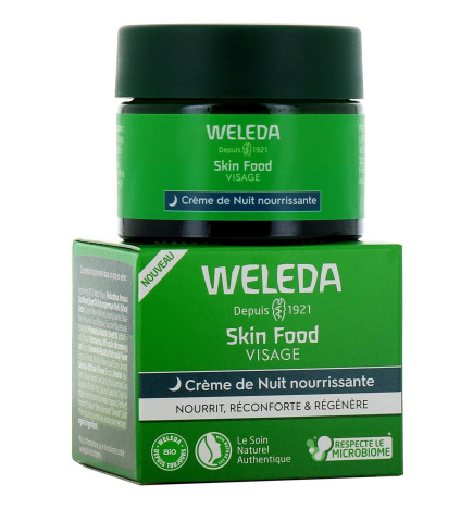 Weleda – Skin Food Crème de Nuit Nourrissante, 40 ml