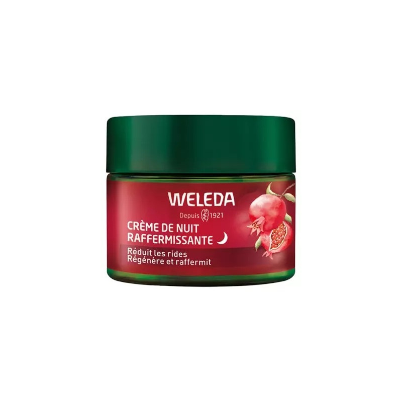 WELEDA - Crème de Nuit Raffermissante Grenade Maca, 40 ml