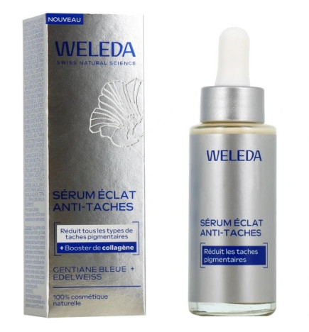 Weleda – Sérum Éclat Anti-Taches Gentiane Bleue & Edelweiss, 30 ml