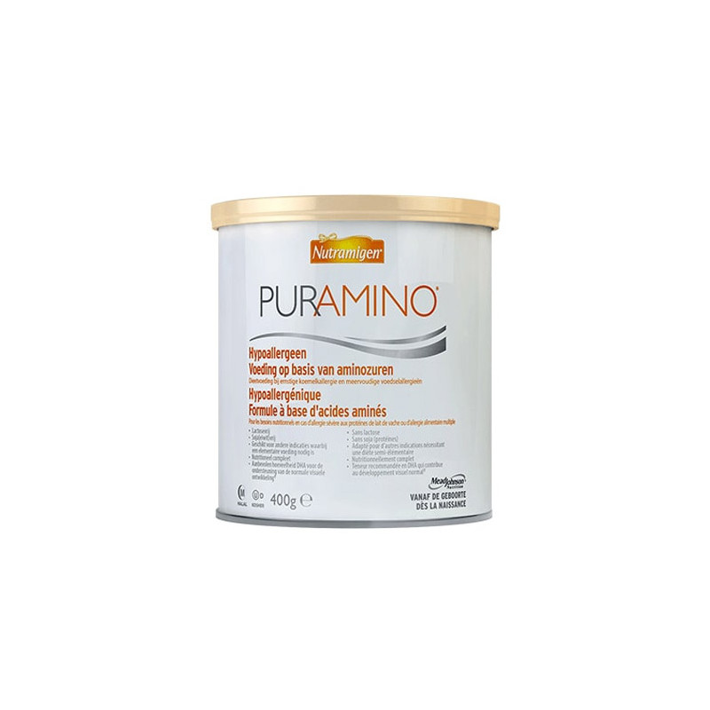 NUTRAMIGEN PURAMINO - Lait de Naissance, 400G