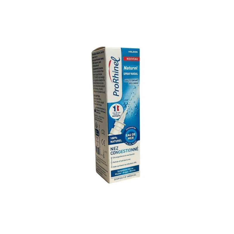 PRORHINEL - Spray Nasal Naturel Nez Congestionné, 30ML