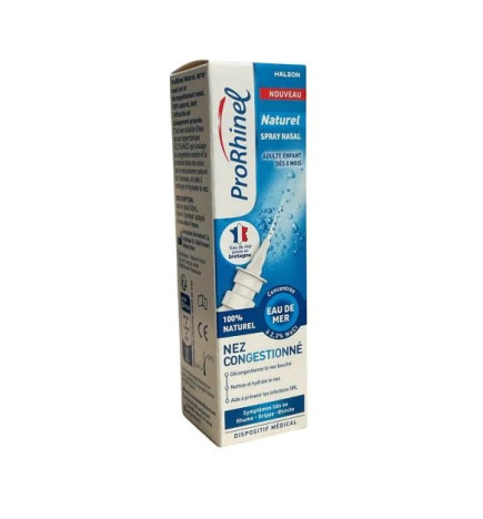 Prorhinel –  Spray Nasal Naturel Nez Congestionné, 30ML