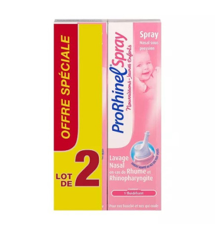 Prorhinel –  Spray Lavage Nasal Enfant/Nourrisson, 2 X 100ML