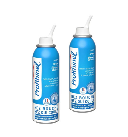 Prorhinel –  Spray Nasal Enfants/Adultes, 2 X 100ML