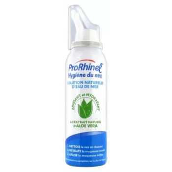 ProRhinel – Hygiène du Nez Solution Naturelle d’Eau de Mer Spray, 100 ml