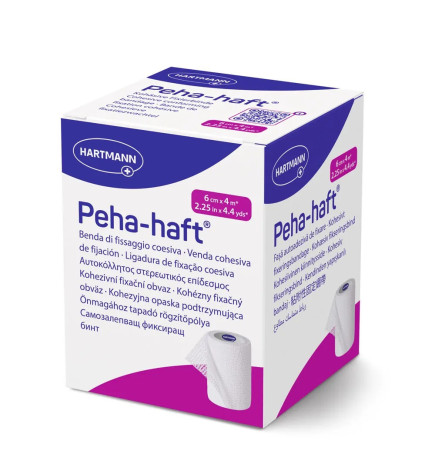 Hartmann – Peha - Haft Bande Cohésive Sans Latex 6CM X 4M, x1