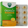 VICKS - Oropolis Pastilles Adoucissantes Cœur Liquide Propolis Miel, 16 pastilles
