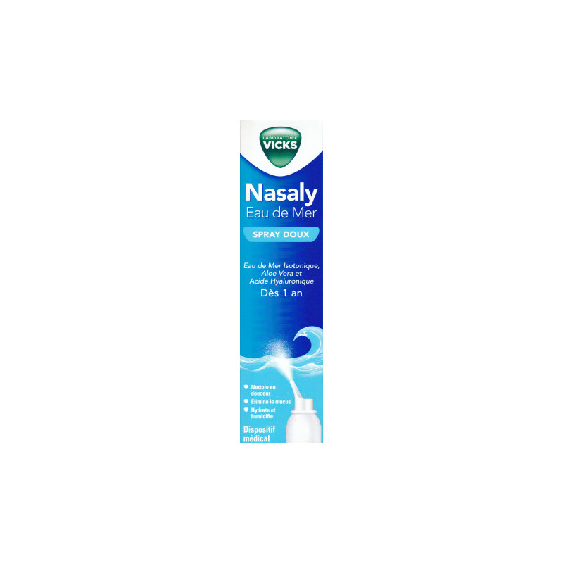 VICKS - Nasaly Eau De Mer Spray Doux, 120ml