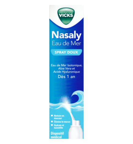Nasaly – Eau de Mer Spray Doux, 120 ml