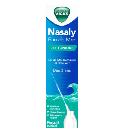 Nasaly – Eau de Mer Jet Tonique, 120 ml