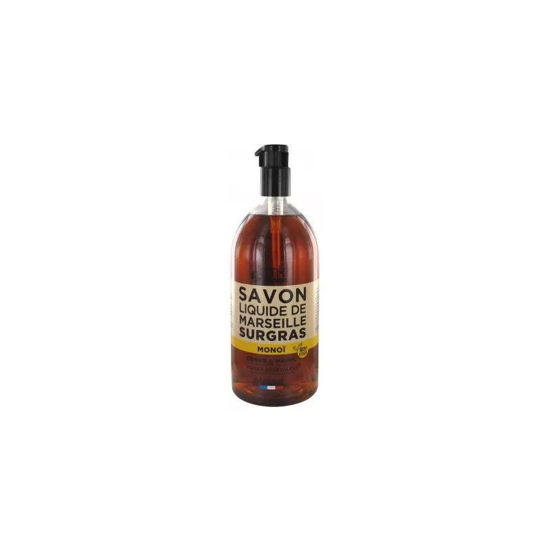 MKL GREEN NATURE - Savon Liquide De Marseille Huile D’Argan & Monoï, 1L