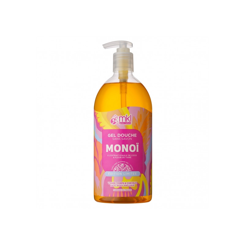 MKL GREEN NATURE - Gel Douche Monoï Édition Limitée, 1L