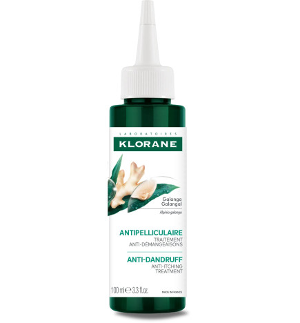 Klorane – lotion antipelliculaire au galanga, 100 ml
