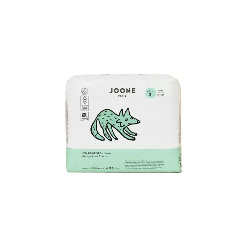 JOONE - 27 couches taille 3 (4-8kg), Malo Bleu