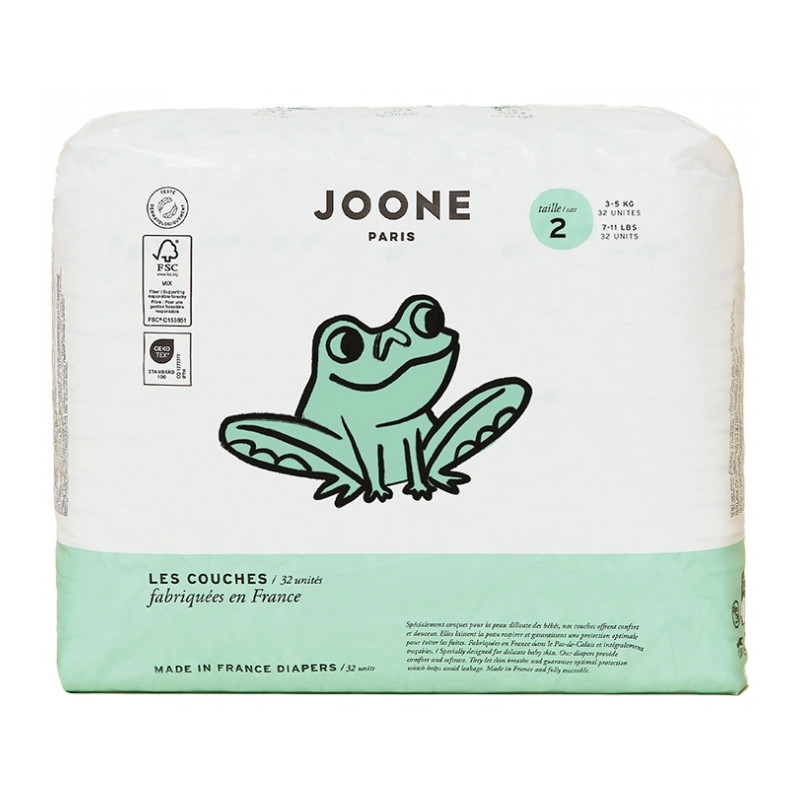 JOONE - 32 couches taille 2 (3-5kg)