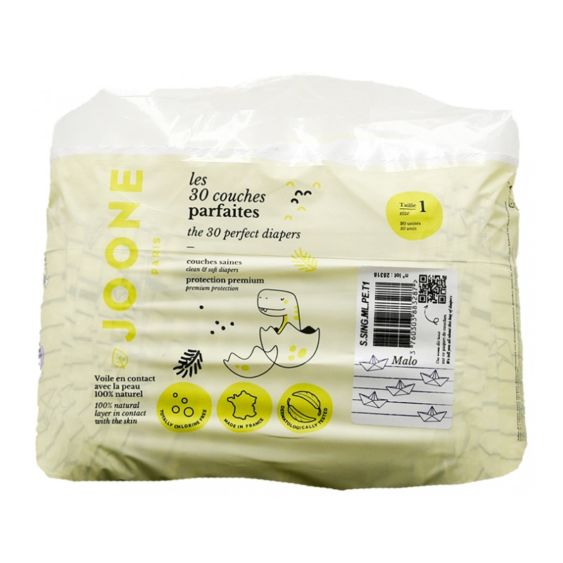 JOONE - 30 couches taille 1 (2-4kg)