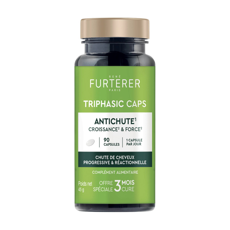 RENÉ FURTERER - Traitement anti-chute Triphasic Caps, 30 capsules