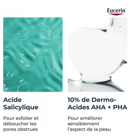 Eucerin –  DermoPure Clinical Peeling 10 soin de nuit rénovateur, 40ml